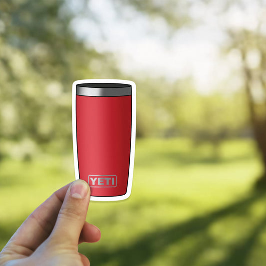 Red 10oz Tumbler Mock Up