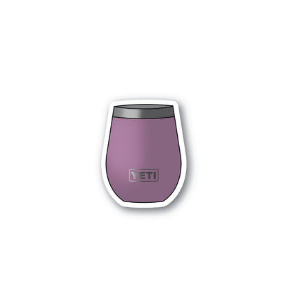 Purple 10oz Wine Tumbler